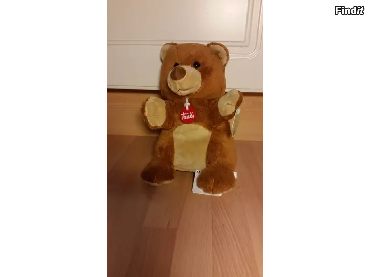 Myydään Trudi käsinukke ruskea karhu 24cm  -hinta 10e