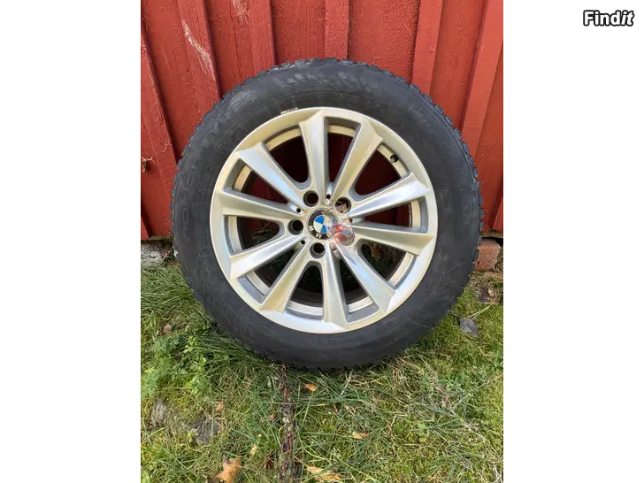 Säljes BMW original aluminiumfälgar, 17 , Nokia Hakkapelitta vinterdäck