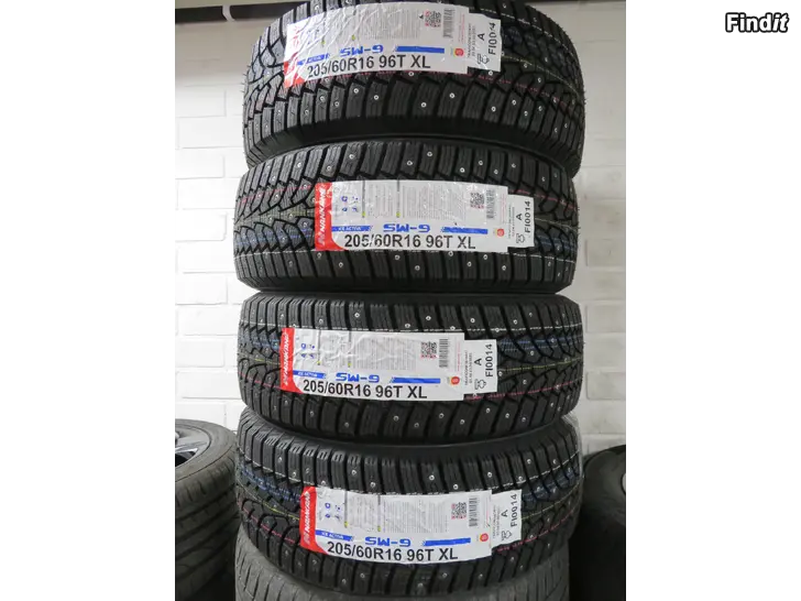 Myydään Uudet Nankang Ice Activa SW-9 205/60/16 nastarenkaat