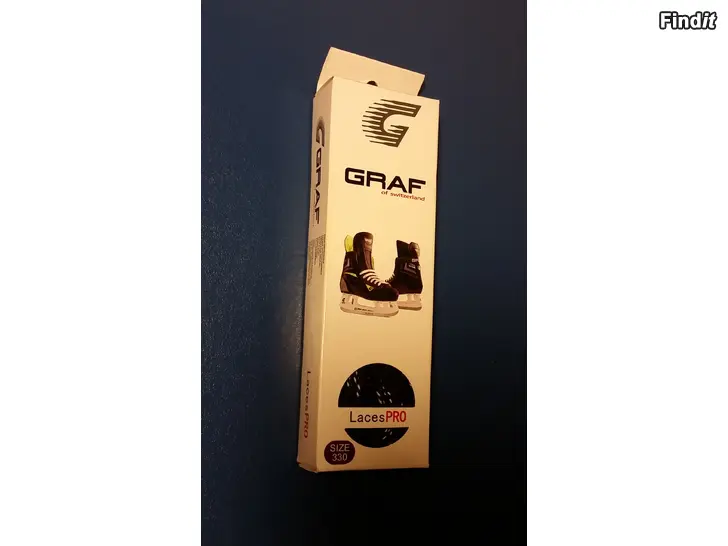 Myydään Pro Graf uudet luistimen nauhat size 330 4e