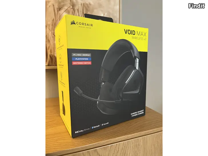 Säljes Corsair Void Max headset