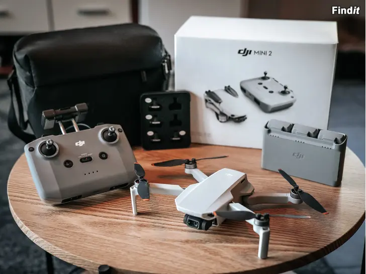 Säljes Drönare DJI Mini 2 Fly More Combo + ND/PL filter set