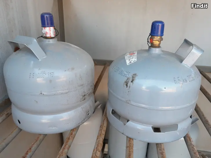 Säljes Gasflaskor 5kg och 11kg stål