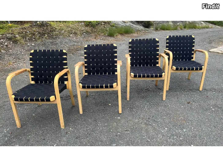 Säljes Artek 45 stolar 4 st