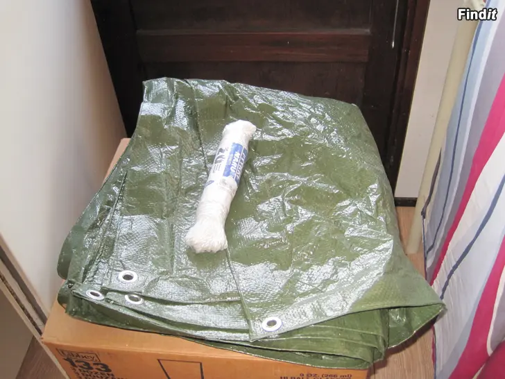 Myydään Kevytpeite, köysipätkiä ym