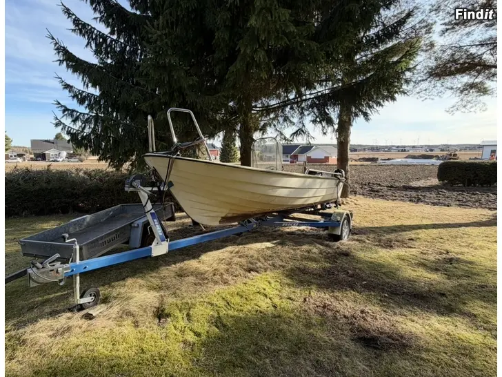 Myydään Rönnqvist 16 +20hp pulpettivene