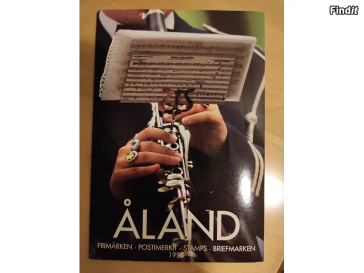 Säljes Åland postimerkit kansio 1996