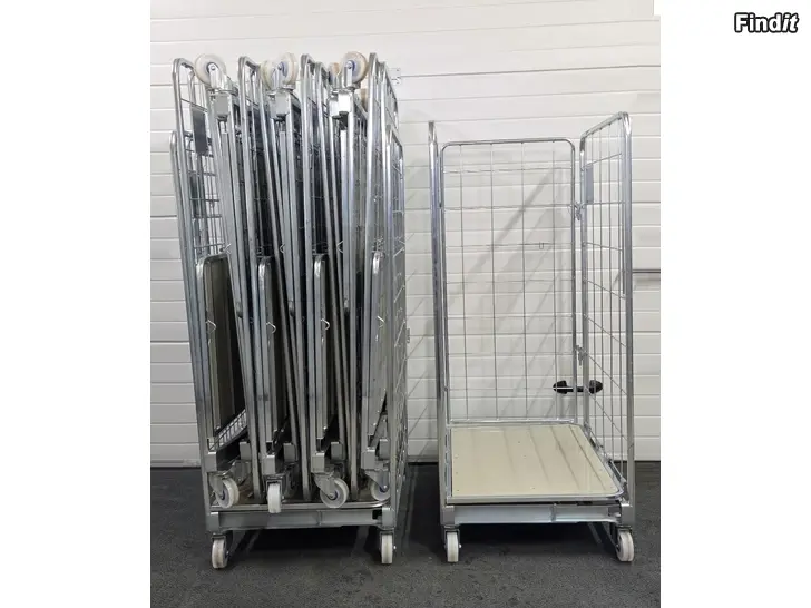 Uthyres 3-seinäinen kokoontaitettava postirullakko - Rullakko.fi vuokraus