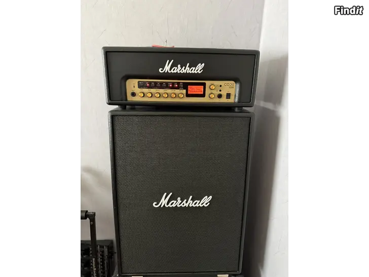 Säljes Marshall Code100H + 2x12 cab