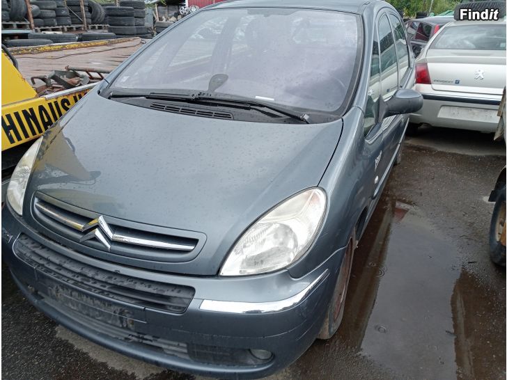 Säljes Citroen Xsara Picasso 1,6 di 2008 manuaali varaosina