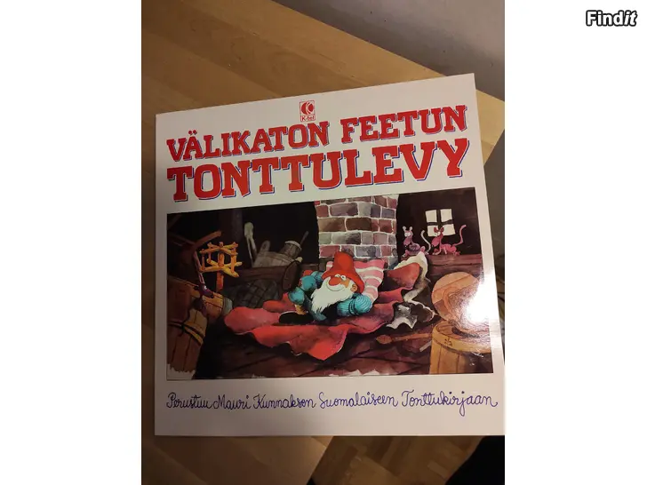 Myydään Välikaton Feetun Tonttulevy, LP.  -1985