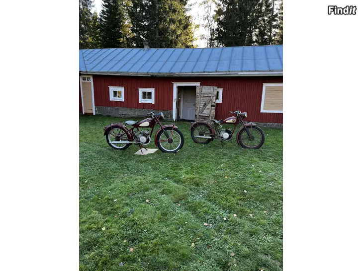Säljes NV 11 veteranmotorcyklar 2st