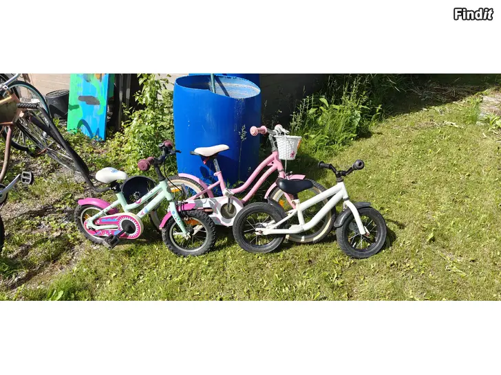 Myydään lastenpyörät 3kpl
