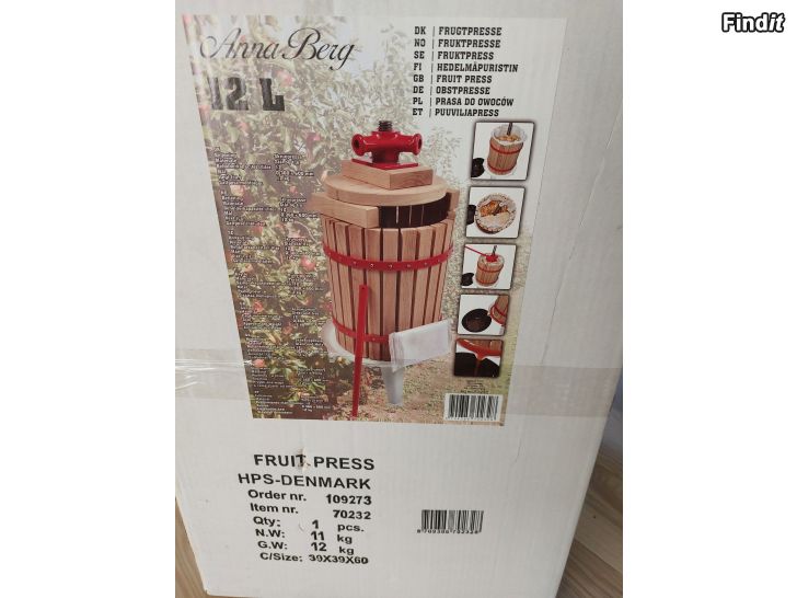 Säljes Äppelpress äppelkross som nya