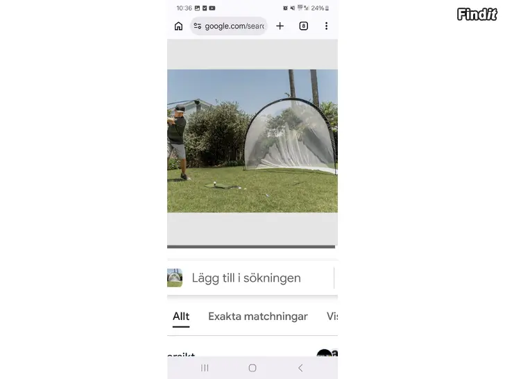 Myydään Golfnät