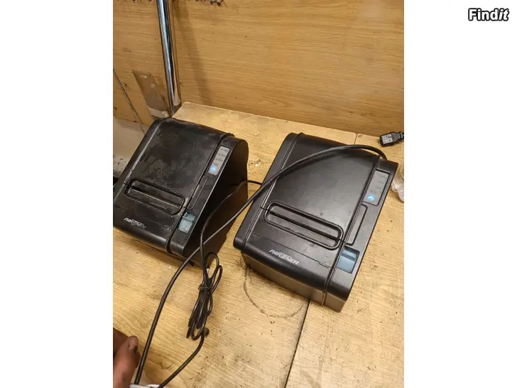 Säljes 2st. kvittoprintrar +papper