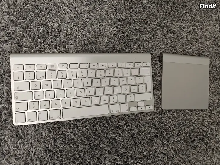 Säljes Apple Magic Trackpad  Magic Keyboard