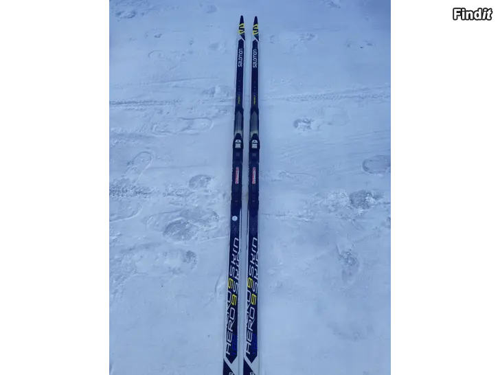 Myydään Salomon Aero 9 skin skidor