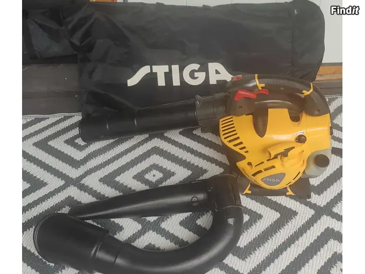 Säljes Stiga SBL 327 V polttomoottori lehtipuhallin