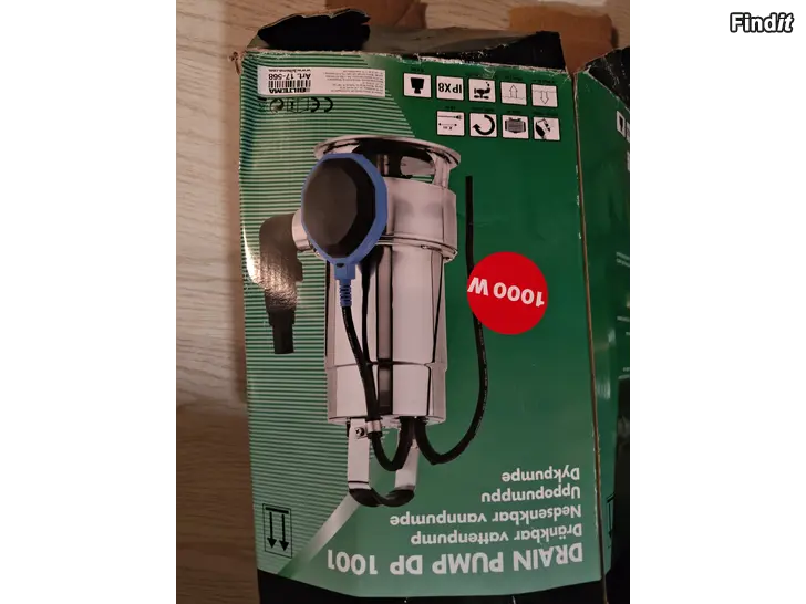 Säljes Biltema Uppopumppu 1000w