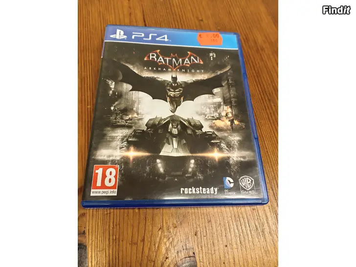 Myydään Batman Arkham Knight, PS4