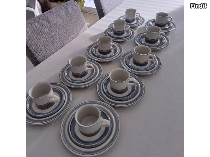 Säljes Arabia Uhtua kaffeservis