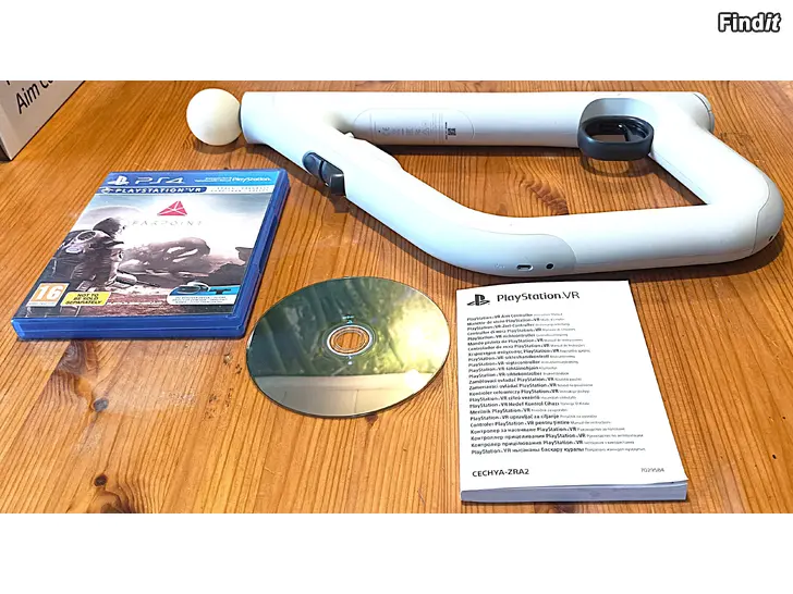 Myydään Sony PlayStation VR Aim Controller + Farpoint PS4/PS5