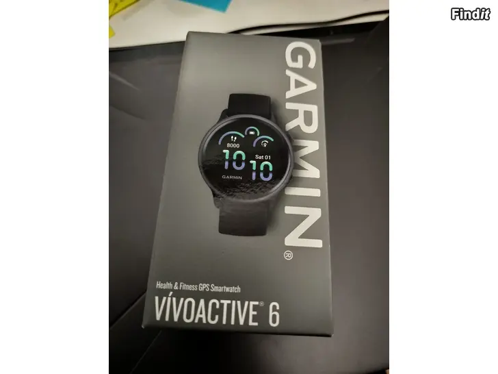 Myydään Garmin vivoactive 6  UUSI,  Musta