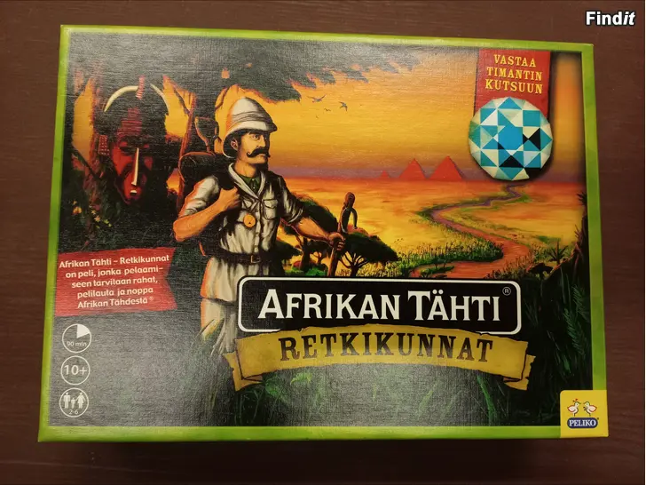 Myydään Afrikan tähti, retkikunnat - peli