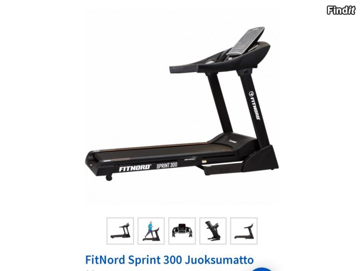 Myydään Fitnord Sprint 300 juoksumatto uusi