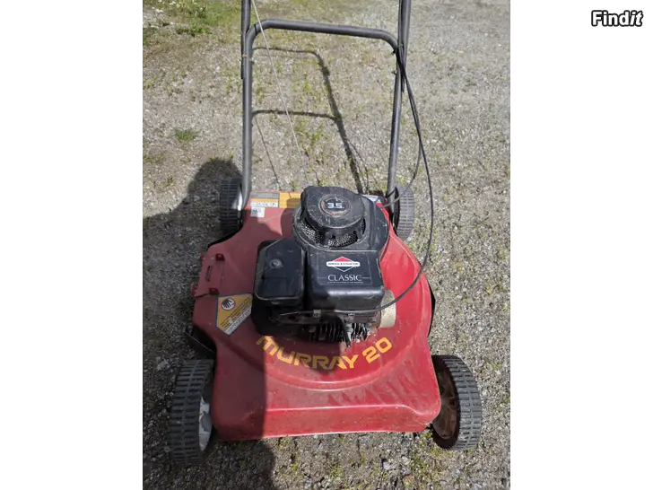 Myydään Gräsklippare