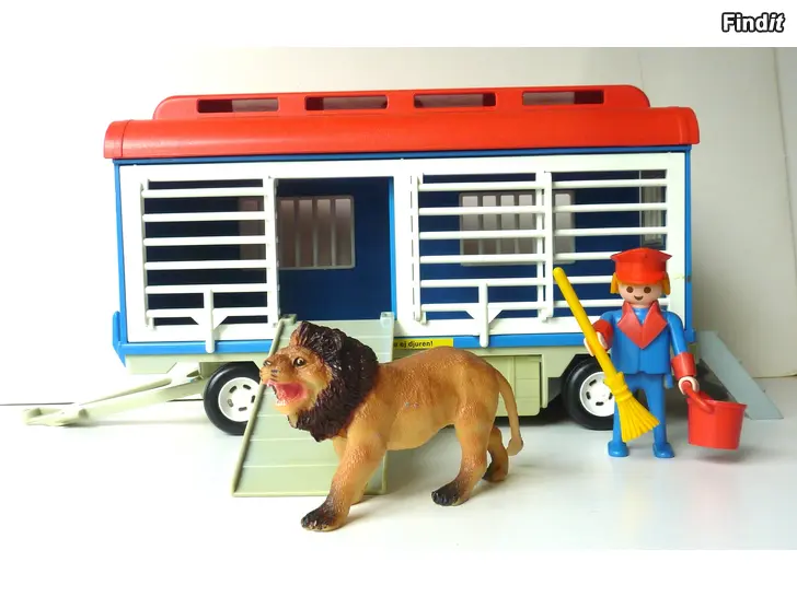 Myydään Playmobil Circus Trailer vuodelta 1979