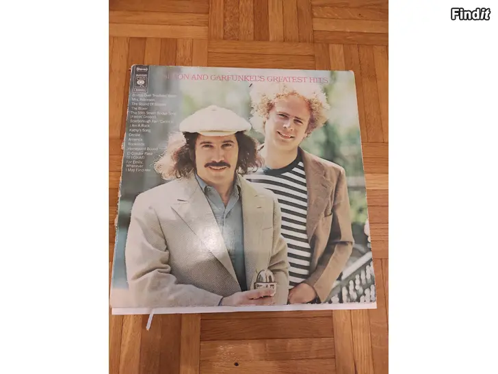 Myydään Simon And Garfunkels Greatest Hits, LP.  -1972
