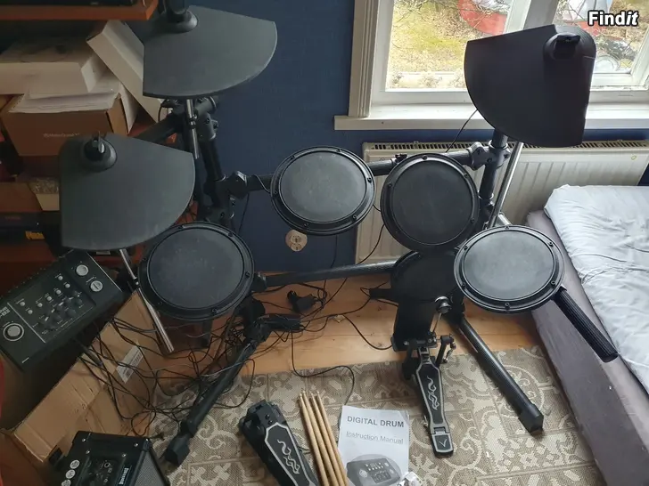 Säljes Eastone PDK-82 sähkörummut eltrummor