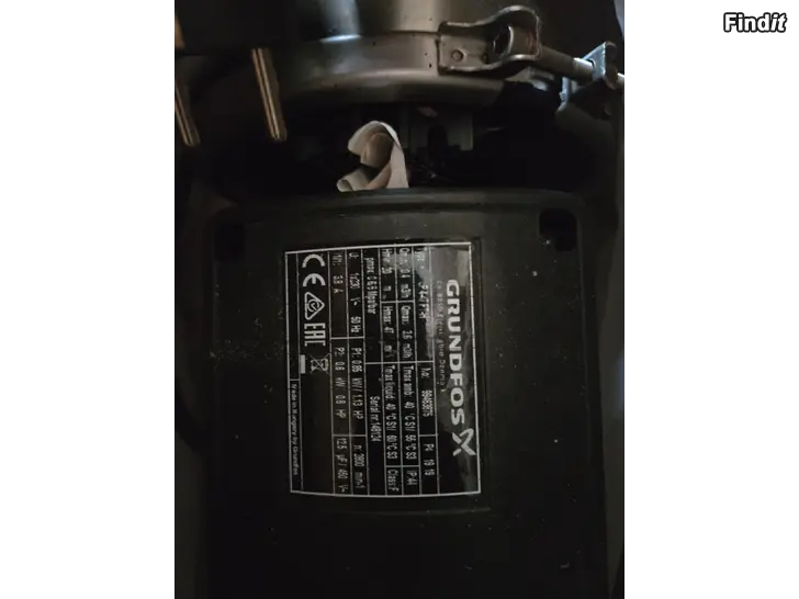 Säljes Grundfos water jet booster