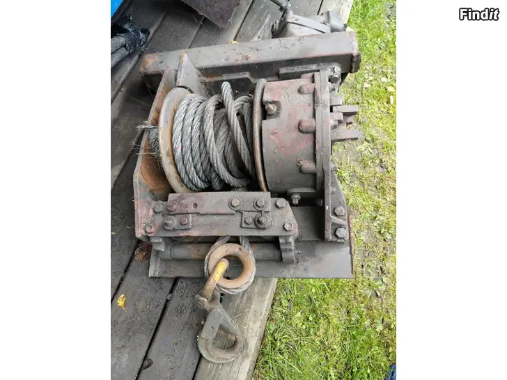 Säljes Hydraulvinsch