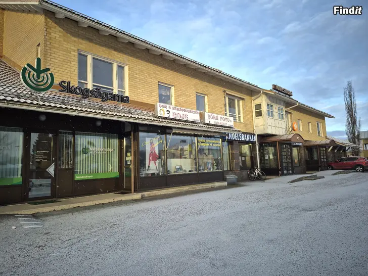 Uthyres Affärslokal i Vörå centrum uthyres / säljes