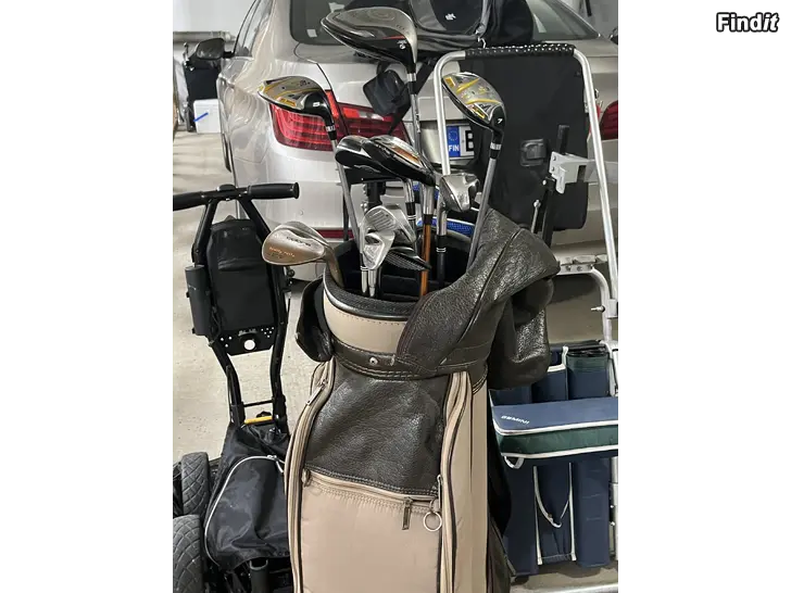 Myydään Golftarvikkeita Vaasan keskustassa