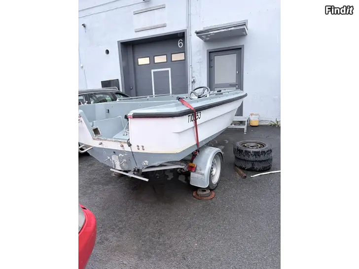 Myydään Finmar 450 handy trailerilla