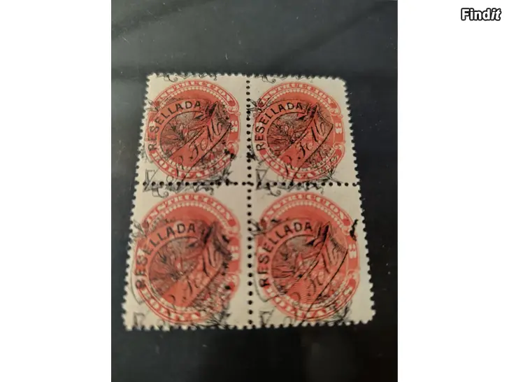 Myydään VENEZUELA, 1893, ylipainatukset myöhemmin