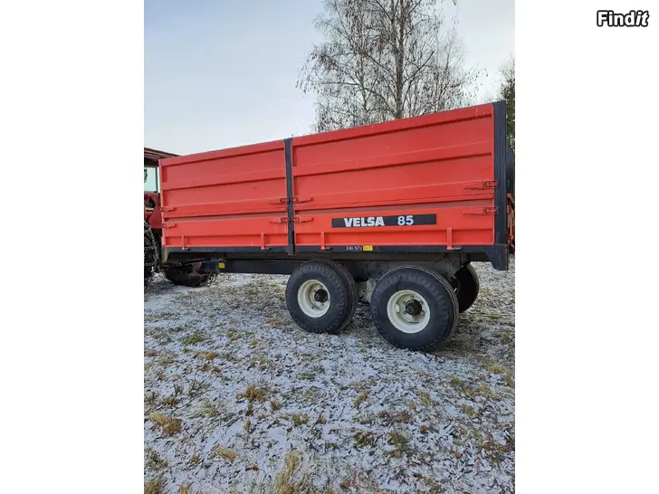 Säljes VELSA 85 släpkärra med tipp