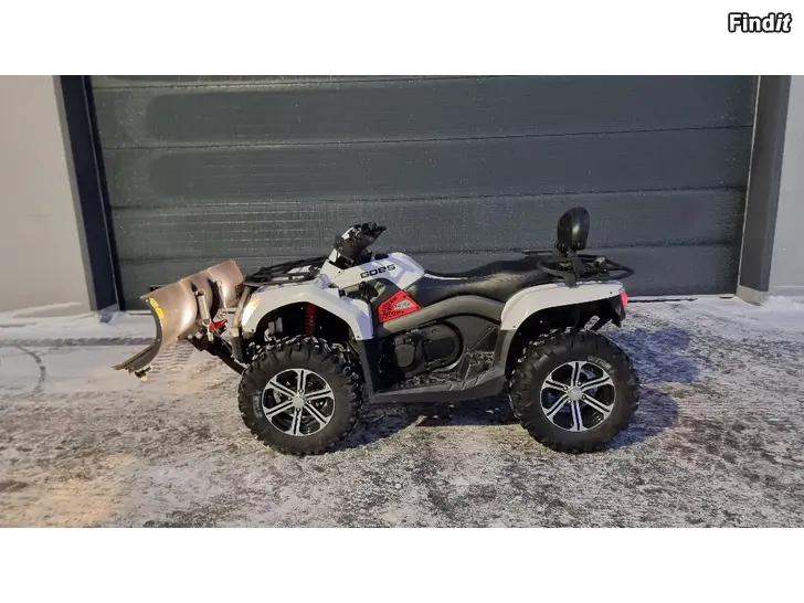 Säljes Goes 625i 2014 + Ironbaltic frontmonterad snöblad med snabbfäste