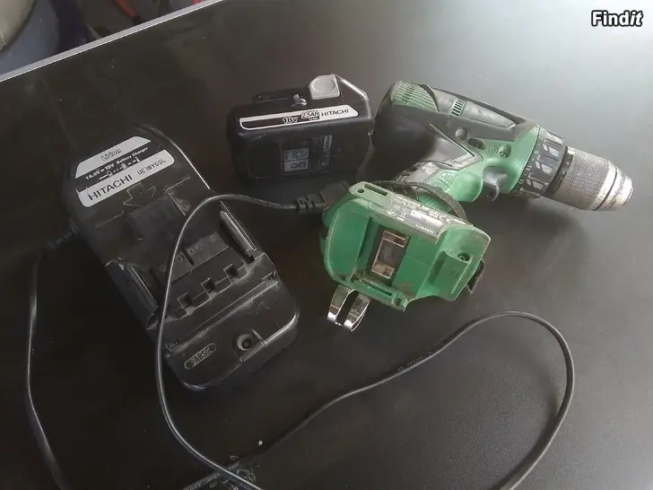 Myydään Hitachi  DV 18 DBEL akkuporakone