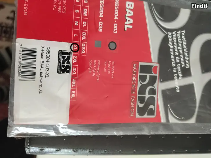 Säljes Nya IXS MC byxor säljes 39 e