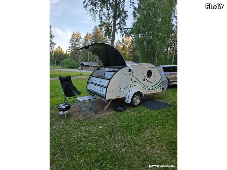 Myydään Retkeilyvaunu GS Teardrop Katsastusvapaa