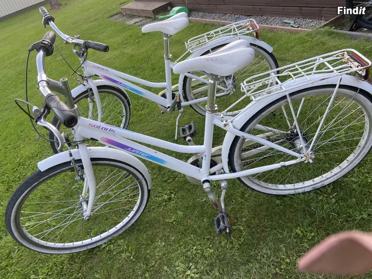 Säljes 2st välanväd 24tums cyklar