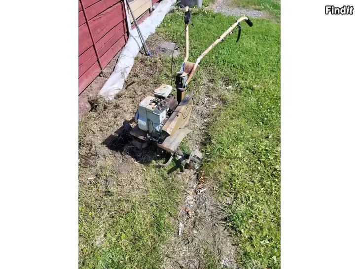 Myydään Puutarhajyrsin caravan