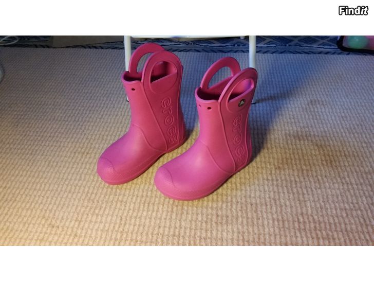 Säljes Crocs Handle It Rain Boot Kids - Kumisaappaat  -12e