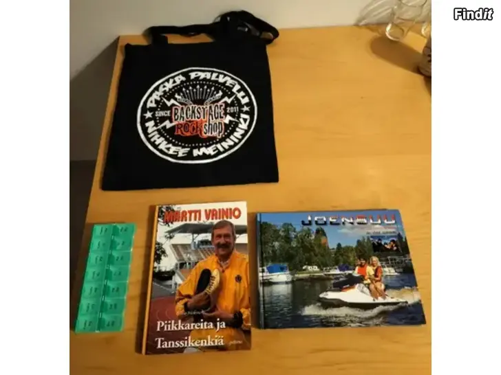 Myydään Virtaa uusin ilmein CD kansio kangaskassi