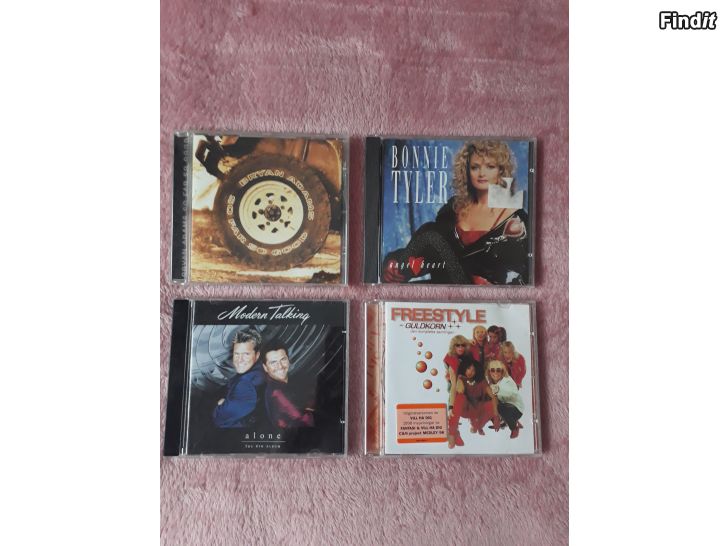 Säljes Bryan Adams, Bonnie Tyler, Freestyle CD Pop